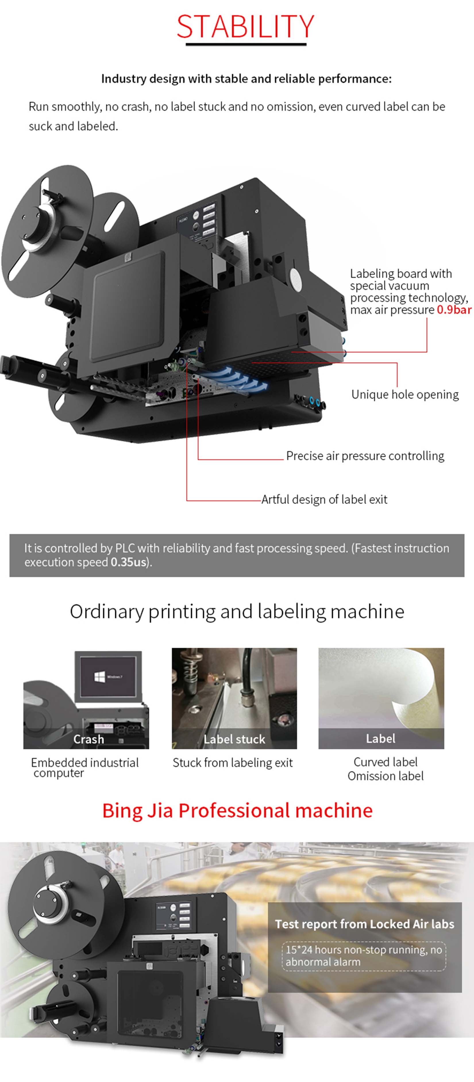 Print and Blow-Apply Labeling System PLS545 - 翻译中...