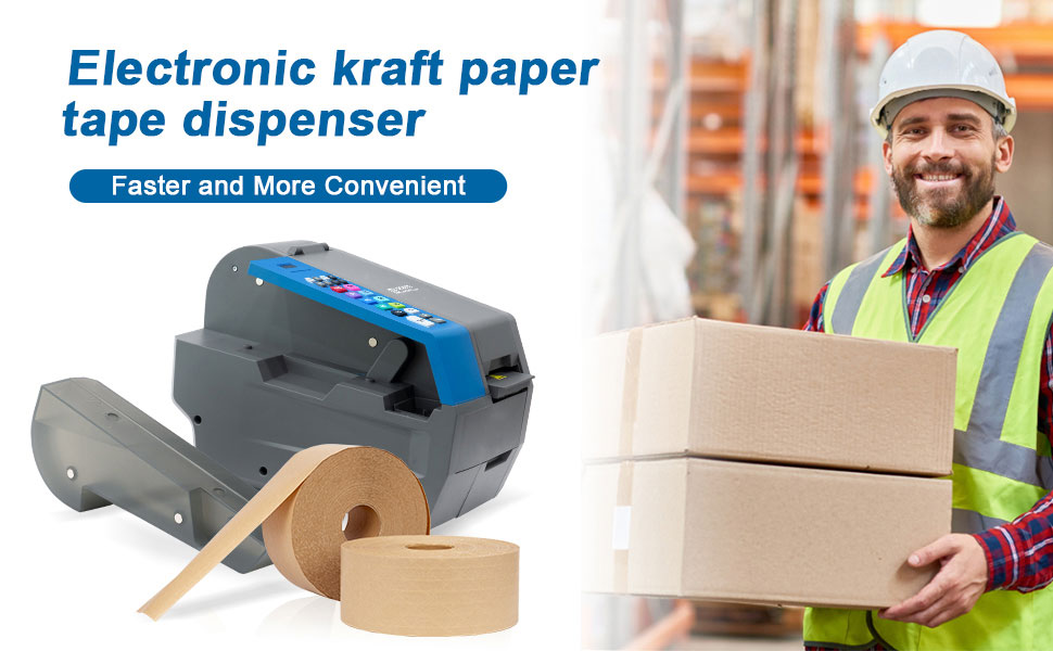 automatic kraft tape dispenser