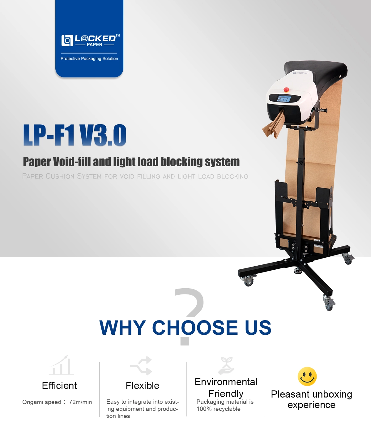 กระดาษ V3.0 void-fill และ Light Load blocking System