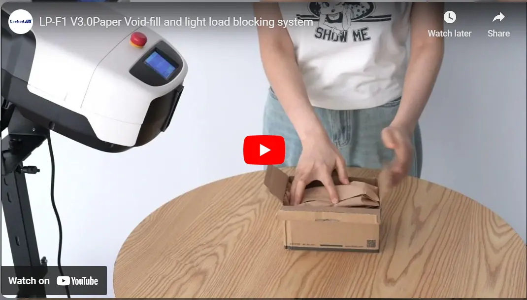 กระดาษ V3.0 void-fill และ Light Load blocking System